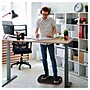 Floortex AFS-TEX Anti-Fatigue Balance Board, Midnight Black, 300 lbs. Capacity (FCWB1420ABK)~#|#~sp245876181_sc7
