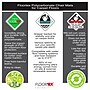 Floortex Ultimat Cleartex Carpet Chair Mat, 48" x 53", Designed for Medium-Pile Carpet, Clear Polycarbonate (1113423ER)~#|#~sp245876249_sc7