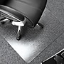 Floortex Ultimat Cleartex Carpet Chair Mat, 48" x 60", Designed for Medium-Pile Carpet, Clear Polycarbonate (1115223ER)~#|#~sp245876260_sc7