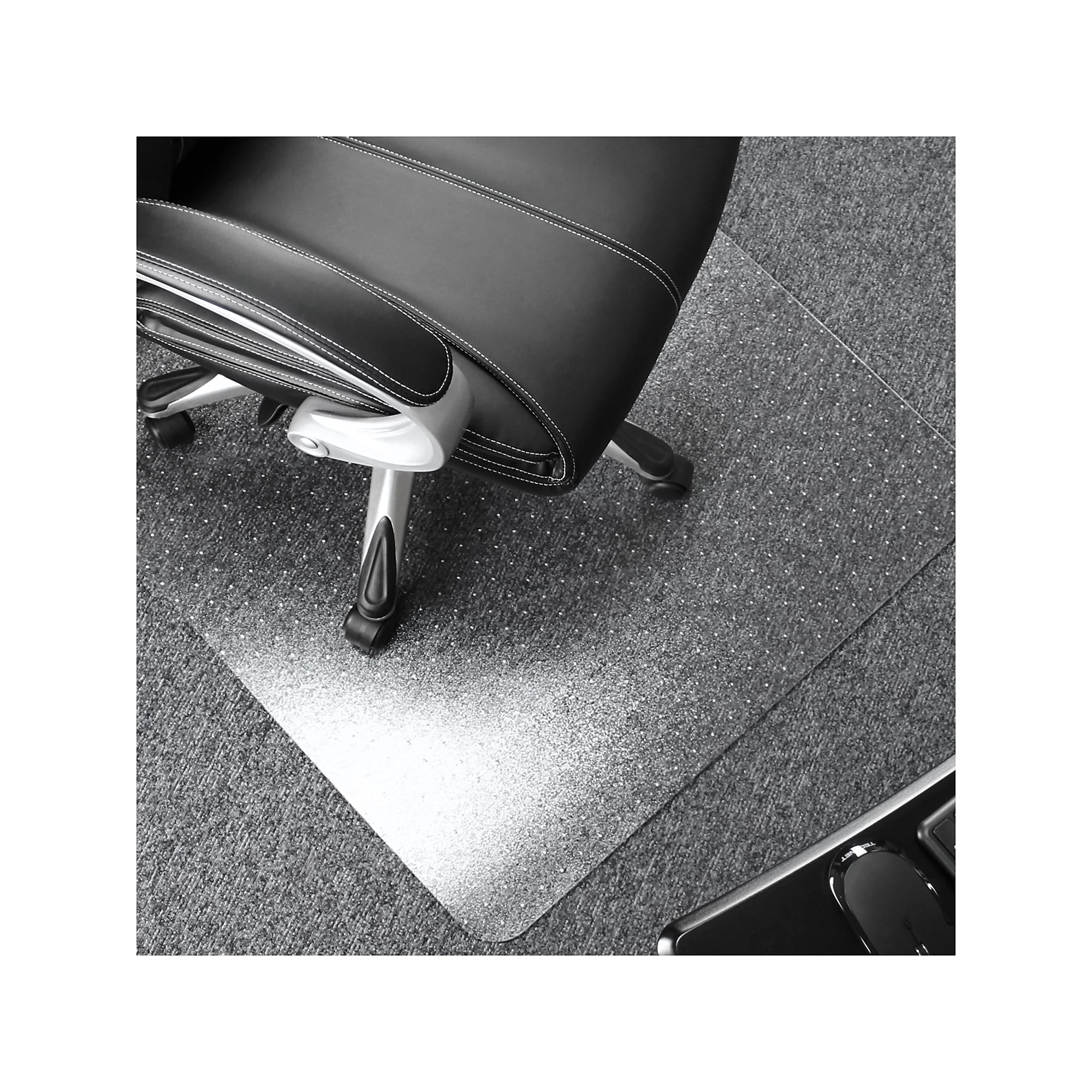 Floortex Ultimat Cleartex Carpet Chair Mat, 48″ x 60″, Designed for Medium-Pile Carpet, Clear Polycarbonate (1115227ER) Sansujyuku sansujyuku.com