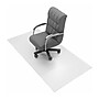 Floortex Cleartex Ultimat Carpet Chair Mat, 60" x 60", Clear Polycarbonate (FR1115015023ER)~#|#~sp245876345_sc7