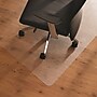 Floortex Cleartex Ultimat Hard Floor Chair Mat, 48" x 60", Clear Polycarbonate (1215019TR)~#|#~sp245876425_sc7