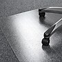 Floortex Cleartex Ultimat Carpet Chair Mat, 60" x 79", Clear Polycarbonate (FR1115020023ER)~#|#~sp245876552_sc7