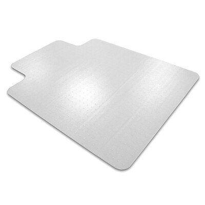 Floortex Evolutionmat Carpet Chair Mat with Lip, 48″ x 51″, Designed for Low-Pile Carpet, Clear (ECO114851LP) Sansujyuku sansujyuku.com