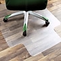 Floortex Cleartex AdvantagematPlus Hard Floor Chair Mat with Lip, 36" x 48", Clear APET (NCCMFLAS0003)~#|#~sp245876686_sc7