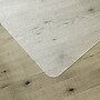 Floortex Cleartex AdvantagematPlus Hard Floor Chair Mat with Lip, 36" x 48", Clear APET (NCCMFLAS0003)~#|#~sp245876690_sc7