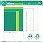 Floortex Ecotex BioPlus Hard Floor Chair Mat, 46" x 60", Clear Bio Based Polycarbonate (NRCMFLBS0004)~#|#~sp245876703_sc7
