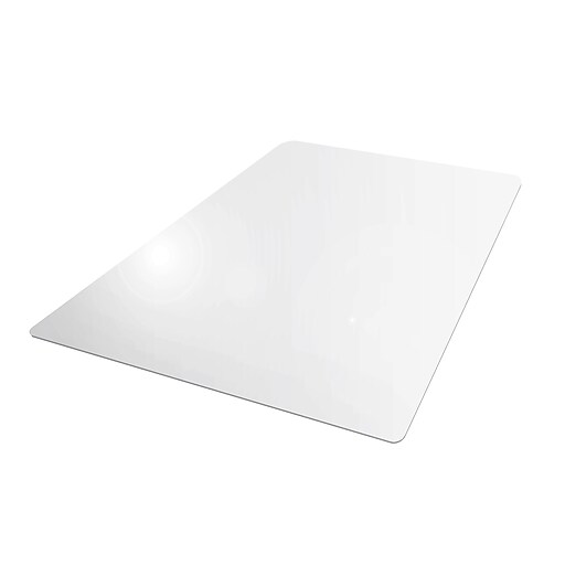 Floortex Ecotex BioPlus Hard Floor Chair Mat, 29" x 47", Clear Bio Based Polycarbonate