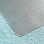 Floortex Ecotex Carpet Chair Mat, 46" x 60", Designed for Low-Pile Carpet, Clear Marvec BioPVC (NRCMFLFG0004)~#|#~sp245876707_sc7