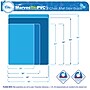 Floortex Ecotex Carpet Chair Mat, 46" x 60", Designed for Low-Pile Carpet, Clear Marvec BioPVC (NRCMFLFG0004)~#|#~sp245876711_sc7