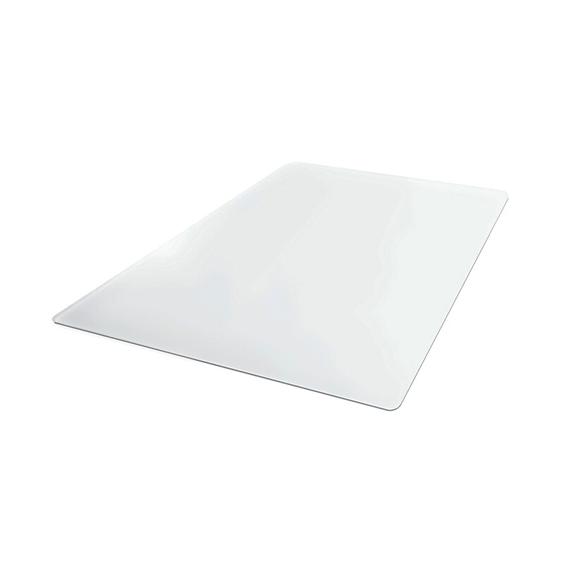 Floortex Ecotex Hard Floor Chair Mat, 45" x 53", Clear Marvec BioPVC (NRCMFLFS0003) image 1