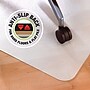 Floortex Revolutionmat Hard Floor Chair Mat, 46" x 57", Translucent Polypropylene (NCMFLLAC0004)~#|#~sp245876738_sc7