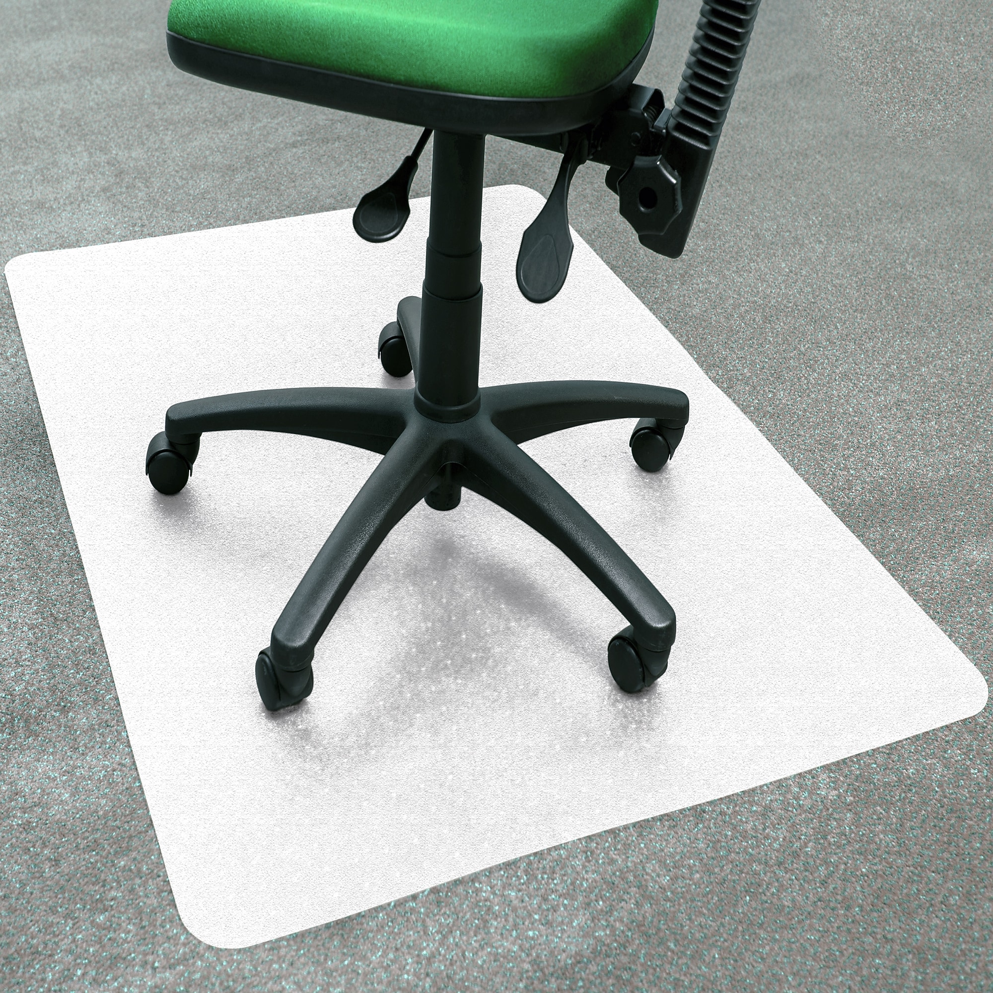 Floortex Revolutionmat Carpet Chair Mat, 35″ x 46″, Designed for Low-Pile Carpet, Translucent Polypropylene (NCMFLLGC0002) Sansujyuku sansujyuku.com