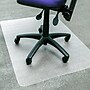 Floortex Cleartex Advantagemat Plus Carpet Chair Mat, 36" x 48", Clear APET (NCCMFLAG0002)~#|#~sp245876751_sc7