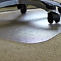 Floortex Ecotex BioPlus Carpet Chair Mat, 46" x 60", Clear Bio Based Polycarbonate (NRCMFLBG0004)~#|#~sp245876775_sc7