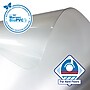 Floortex Ecotex Hard Floor Chair Mat, 45" x 53", Clear Marvec BioPVC (NRCMFLFS0003)~#|#~sp245876789_sc7