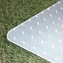 Floortex Revolutionmat Carpet Chair Mat, 46" x 57", Designed for Low-Pile Carpet, Translucent Polypropylene (NCMFLLGC0004)~#|#~sp245876852_sc7