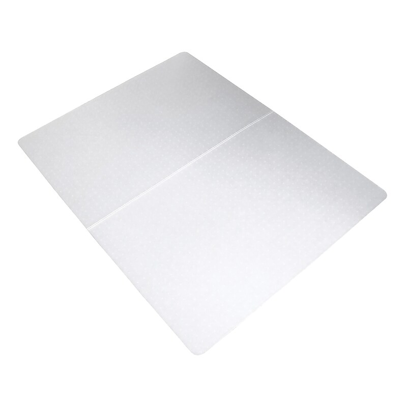 Floortex Revolutionmat Carpet Chair Mat, 35" x 46", Designed for Low-Pile Carpet, Translucent Polypropylene (NCMFLLGC0002) image 1
