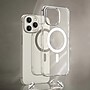 SaharaCase Hybrid-Flex Hard Shell MagSafe Case for iPhone 15 Pro Max, Shock Absorbing, Clear (CP00472)~#|#~sp245877170_sc7
