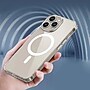 SaharaCase Hybrid-Flex Hard Shell MagSafe Case for iPhone 15 Pro Max, Shock Absorbing, Clear (CP00472)~#|#~sp245877172_sc7