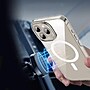 SaharaCase Hybrid-Flex Hard Shell MagSafe Case for iPhone 15 Pro Max, Shock Absorbing, Clear (CP00472)~#|#~sp245877261_sc7