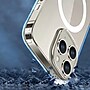 SaharaCase Hybrid-Flex Hard Shell MagSafe Case for iPhone 15 Pro Max, Shock Absorbing, Clear (CP00472)~#|#~sp245877262_sc7