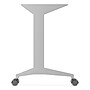 Alera Modern Teacher Series 60"W Pedestal Desk, White/Silver (ALEMSD6024WH)~#|#~sp245948413_sc7