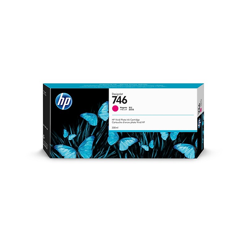 HP 746 Magenta Standard Yield Ink Cartridge (P2V78A) image 1
