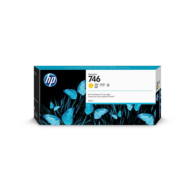 HP 746 Yellow Standard Yield Ink Cartridge (P2V79A) image 1