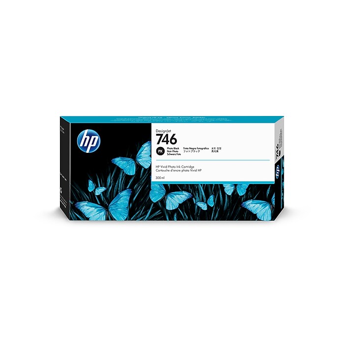 HP 746 Photo Black Standard Yield Ink Cartridge (P2V82A) | Staples