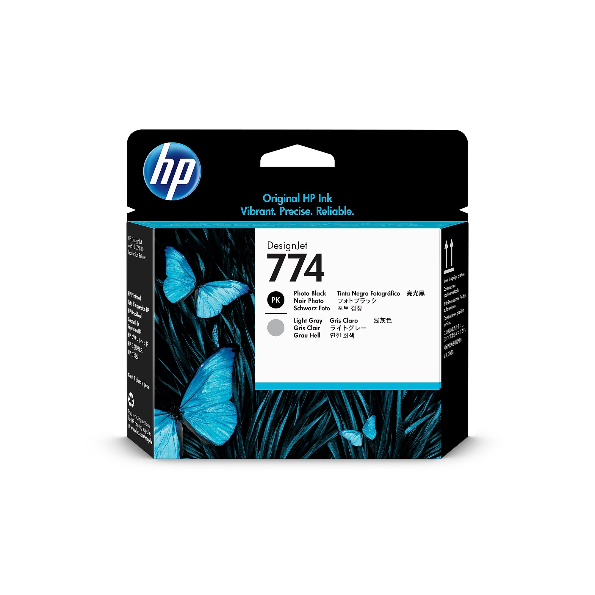 HP 774 Printhead, Photo Black/Light Gray (P2W00A) Sansujyuku sansujyuku.com
