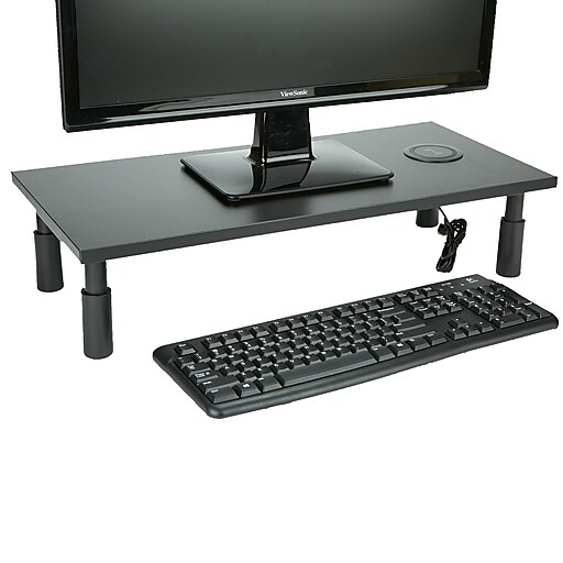 Shop Staples for Mind Reader Monitor Stand,Wireless Charging Station