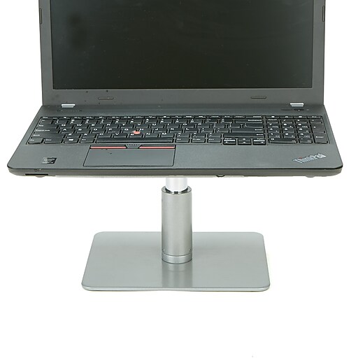 Mind Reader Table Top Monitor Riser, Metal Laptop Stand, Adjustable