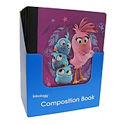 Angry Birds Composition Book, Wide Ruled, Assorted, 9.5" x 7.5", 12 Pack (7289)