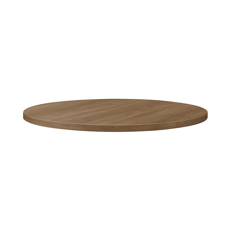 HON Between Table Top, Round, 36"D, Pinnacle Laminate, Pinnacle Edgeband (HONBTRND36NPNPN) image 1