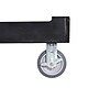 Rubbermaid Commercial BRUTE 3-Shelf Resin Mobile Heavy-Duty Ergo Flat Utility Cart with Swivel Wheels, Black (2203280)~#|#~sp246913773_sc7