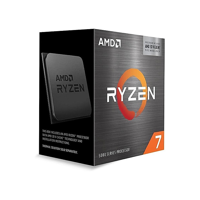 AMD Ryzen 7 5700X3D 8-core 3GHz Computer Processor, Socket AMD Ryzen 7 5700X3D 8-core 3GHz Computer Processor, Socket