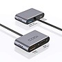 CODi 4-In-1 USB-C Display Adapter, HDMI, VGA, USB-C PD, USB-A 3.0, Gray (A01063M)~#|#~sp247058678_sc7