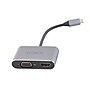 CODi 4-In-1 USB-C Display Adapter, HDMI, VGA, USB-C PD, USB-A 3.0, Gray (A01063M)~#|#~sp247058799_sc7