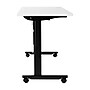 Flash Furniture Palmer 72"W x 24"D Foldable Training Room Table, Laminate, White Tabletop/Black Frame (MTM7224TLEGWB)~#|#~sp247435098_sc7