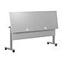 Flash Furniture Palmer 72"W x 24"D Foldable Training Room Table, Laminate, Gray Tabletop/Gray Frame (MTM7224TLEGGG)~#|#~sp247435221_sc7