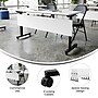 Flash Furniture Palmer 60"W x 24"D Foldable Training Room Table, Laminate, White Tabletop/Black Frame (MTM6024TLEGWB)~#|#~sp247504614_sc7