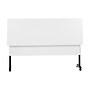 Flash Furniture Palmer 60"W x 24"D Foldable Training Room Table, Laminate, White Tabletop/Black Frame (MTM6024TLEGWB)~#|#~sp247504620_sc7