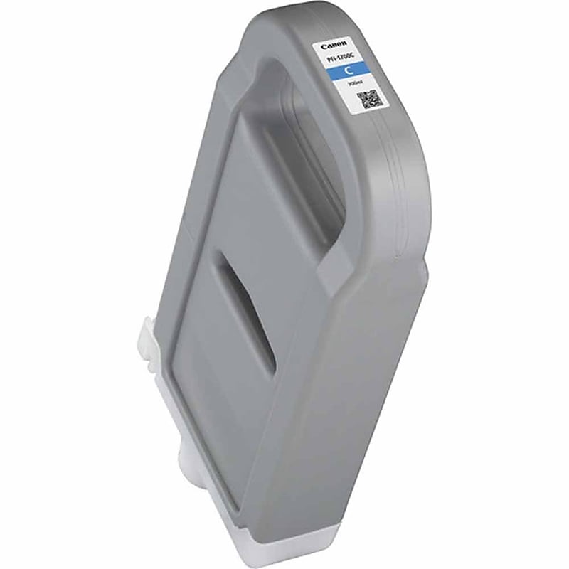 Canon 1700 Cyan Standard Yield Ink Cartridge (0776C001AA) image 1
