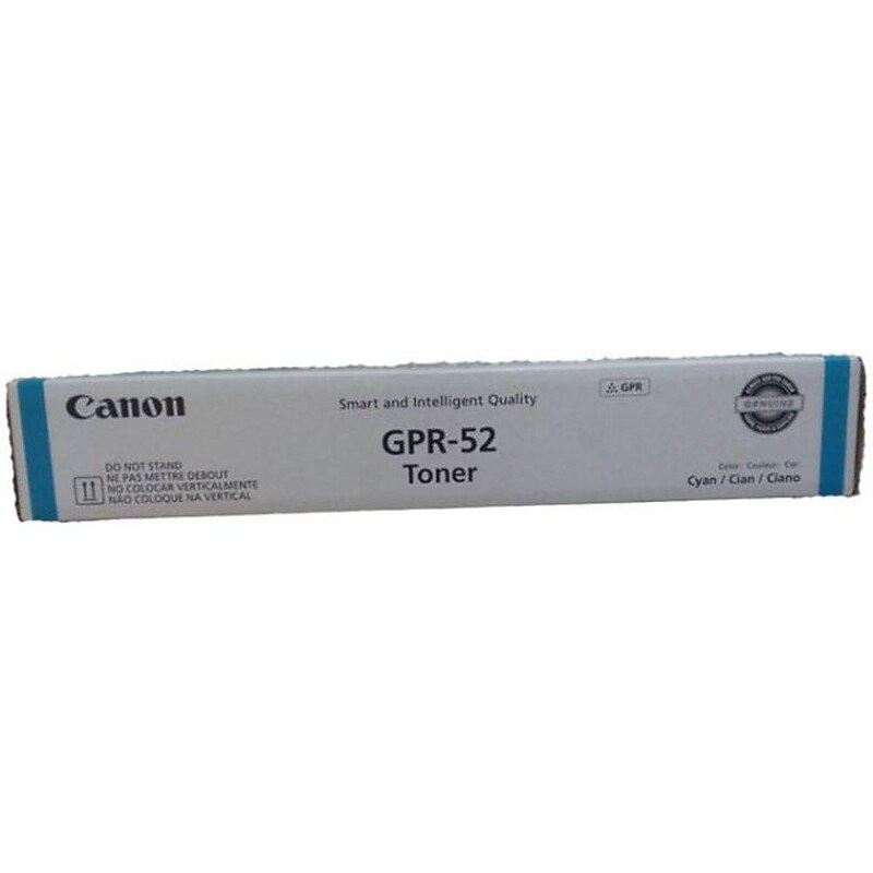 Canon GPR-52 Cyan Standard Yield Toner Cartridge (CNM9107B003AA) image 1