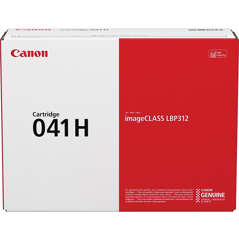 Canon 041H Black High Yield Toner Cartridge (CNM0453C001AA) image 1