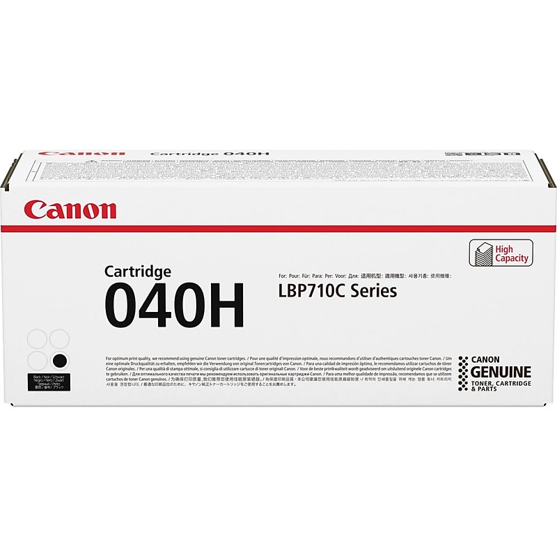 Canon 040 Yellow Standard Yield Toner Cartridge, Prints Up to 5,400 Pages (CNM0454C001AA) image 1
