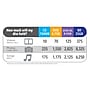 Verbatim Music 96155 52x CD-R, Silver, 25/Pack~#|#~sp24785886_sc7