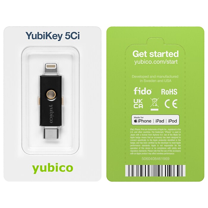 Amazon.com: Yubico - YubiKey 5C NFC - Two-Factor