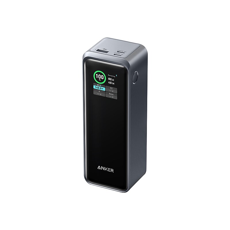 Anker Prime 27,650mAh Power Bank, 250W, Black image 1